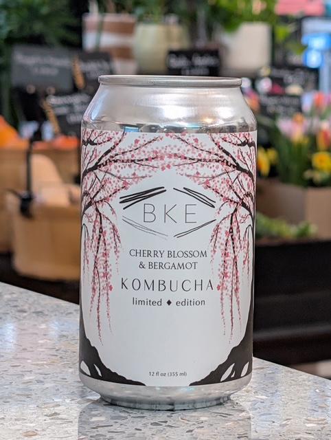 BKE Cherry Blossom and Bergamot Kombucha 12oz Can