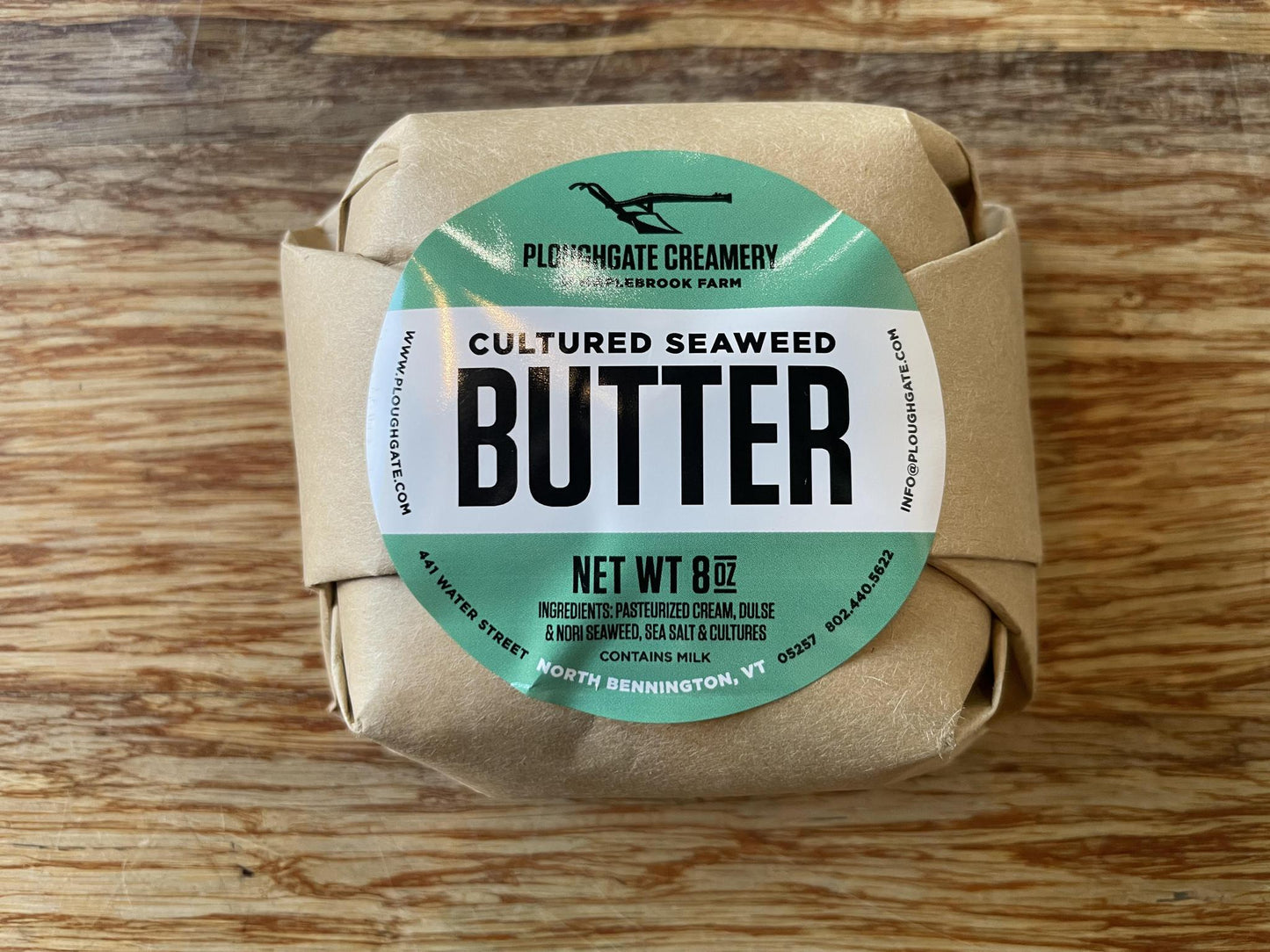 Cultured Seaweed Butter 8oz - Ploughgate Creamery