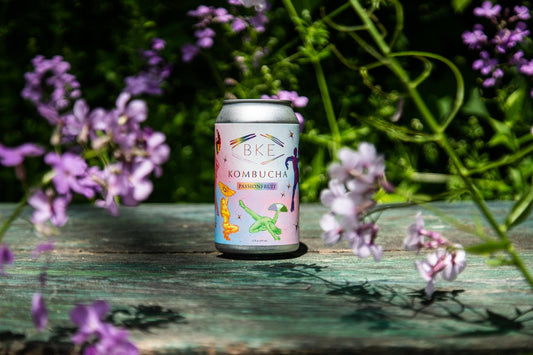 BKE Passion Fruit Kombucha 12oz Can