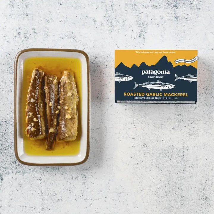 Roasted Garlic Mackerel - Tinned Fish