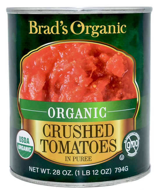 Crushed Tomatoes, Organic 28oz - Brad's Organic
