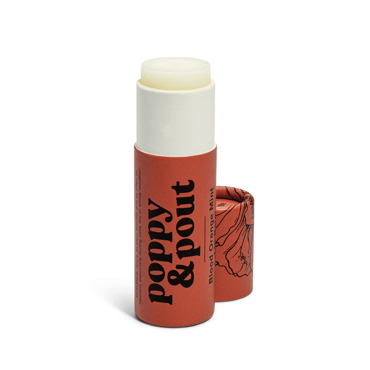 Blood Orange Mint Lip Balm - poppy & pout