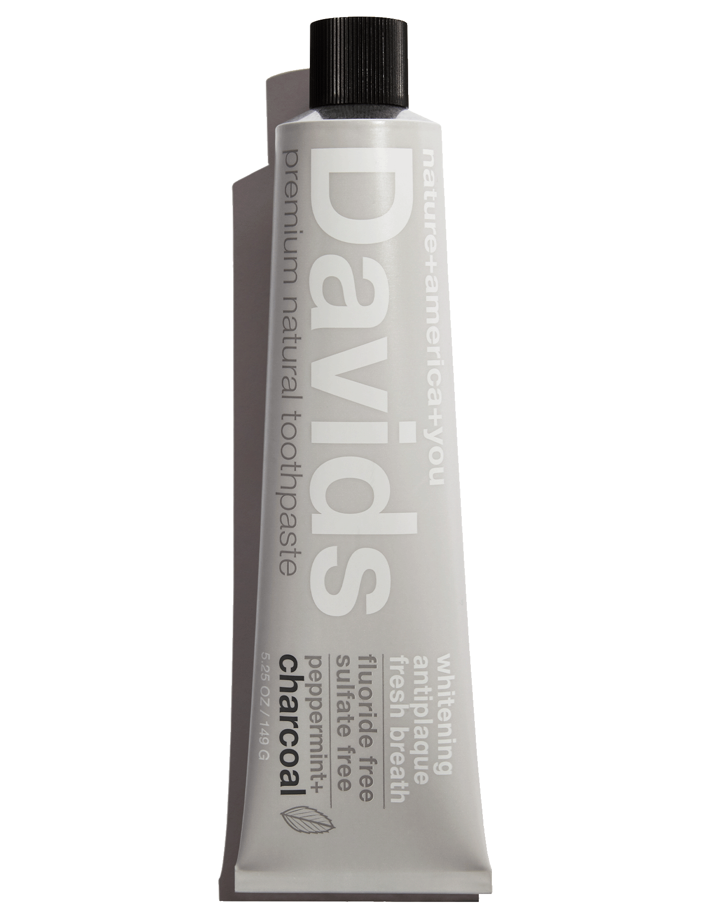 Charcoal + Peppermint Toothpaste - Davids