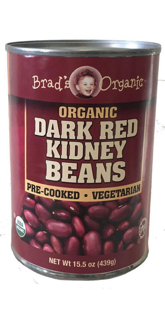 Dark Red Kidney Beans, Organic 15.5oz - Brad's Organic