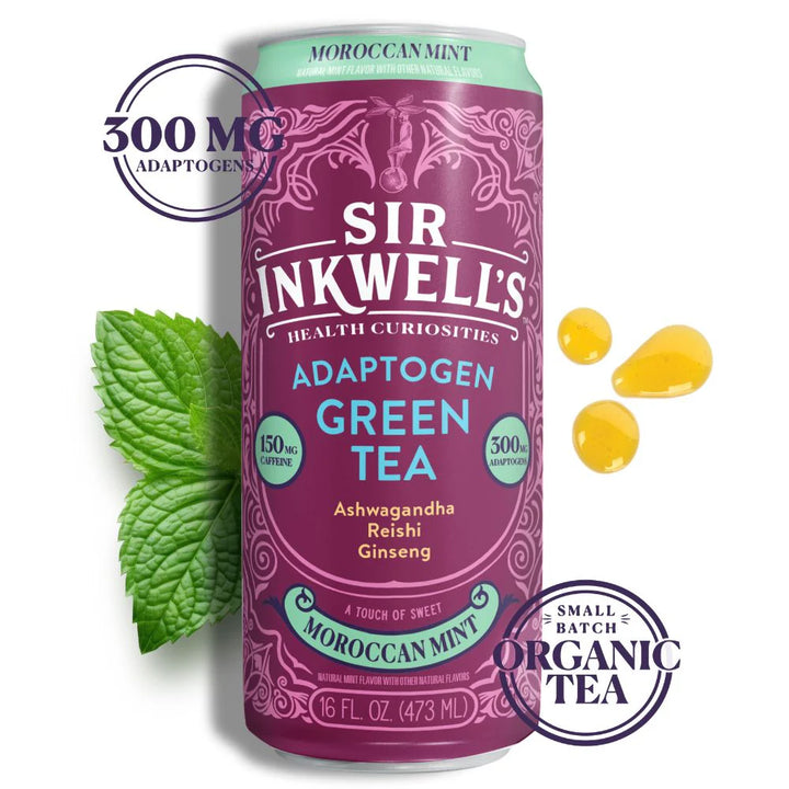 Adaptogen Infused Moroccan Mint Green Tea