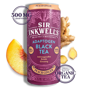 Adaptogen Infused Peach & Ginger Black Tea