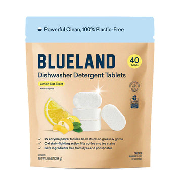 Blueland Dishwasher Tablets Refill Pack - 40ct Lemon Zest