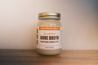 Korean-Style Bone Broth: Pasture Raised Chicken 14oz