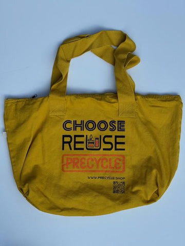Choose Reuse Carry All Zip Tote Bag