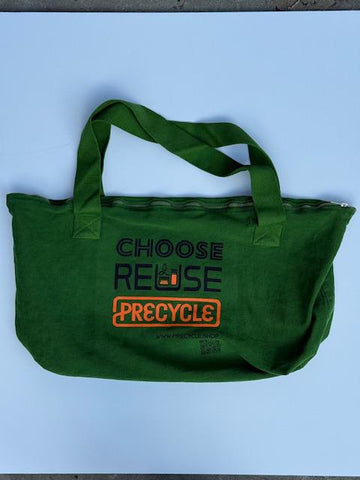 Choose Reuse Carry All Zip Tote Bag