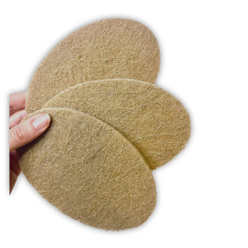 Coconut Coir Cleaning Scrubbers- 3pk