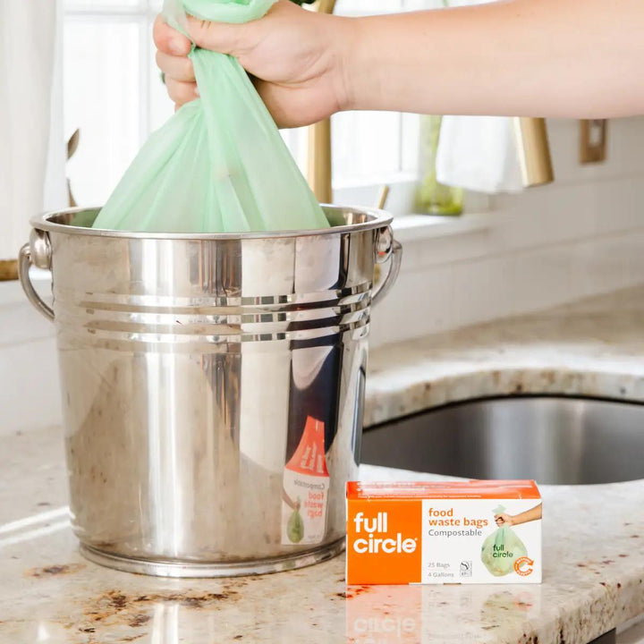 Compostable 4 Gallon Trash Bags (25pk)