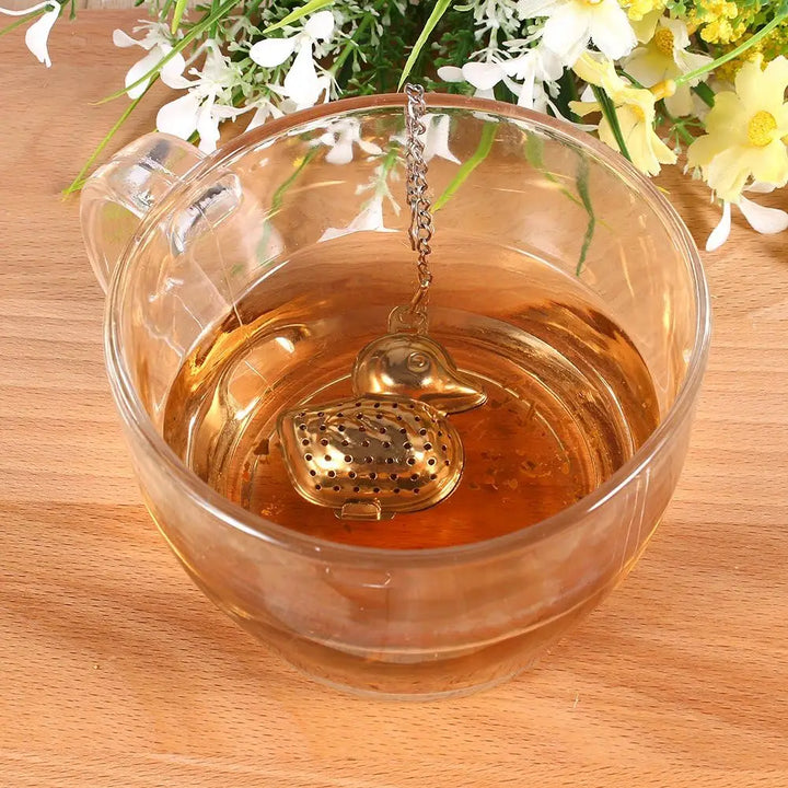 Duck Stainless Steel Tea Infuser, Hanging Mesh Strainer