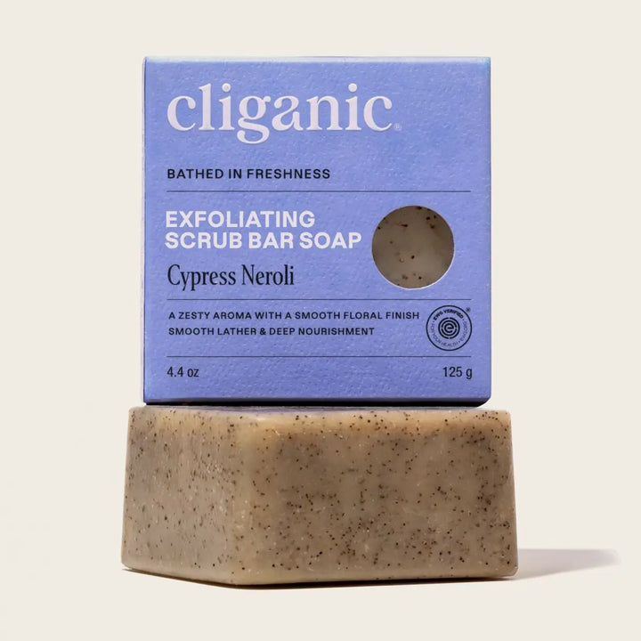 Exfoliating Scrub Bar Soap - Cypress Neroli