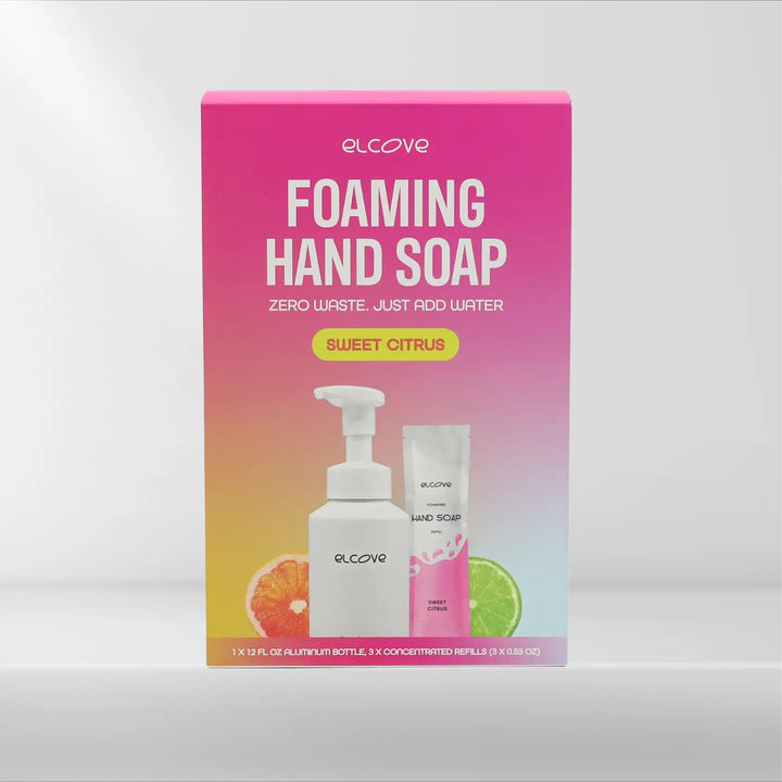 Foaming Hand Soap Starter Set - Sweet Citrus
