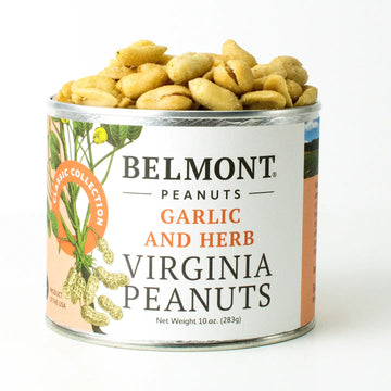 Garlic Herb Virginia Peanuts 10 oz