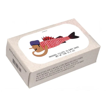 Jose Gourmet Mackerel Fillets in Curry, 120g