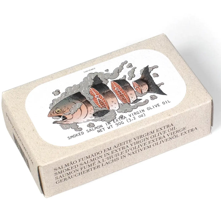 Jose Gourmet Smoked Salmon in Extra Virgin Olive Oil, 90g