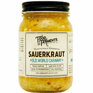 Old World Caraway Sauerkraut – “Nostalgia in a Jar”