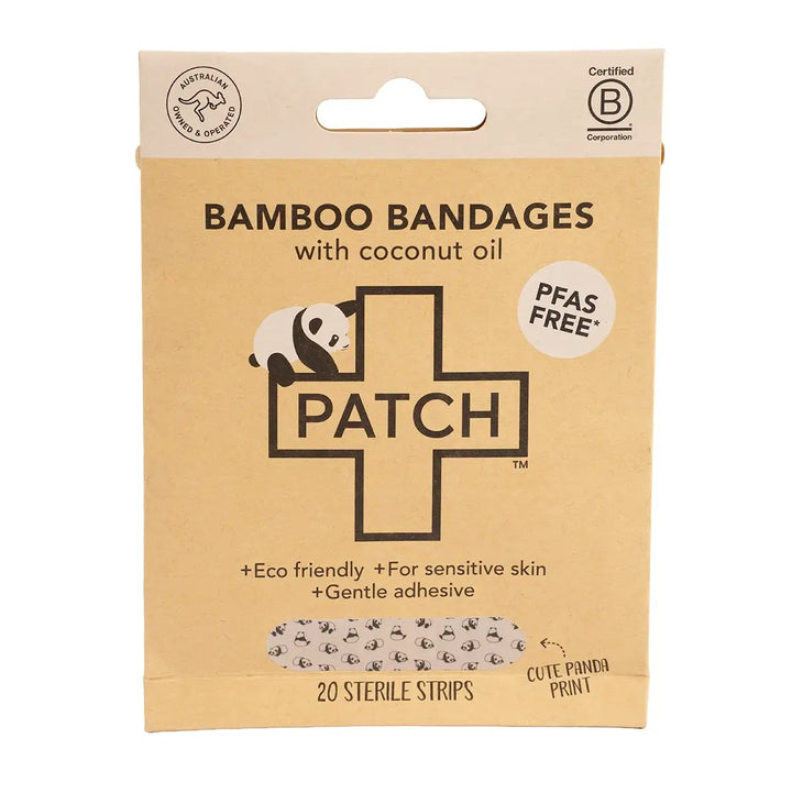 Patch Panda Coconut Oil Bandages - 20pk
