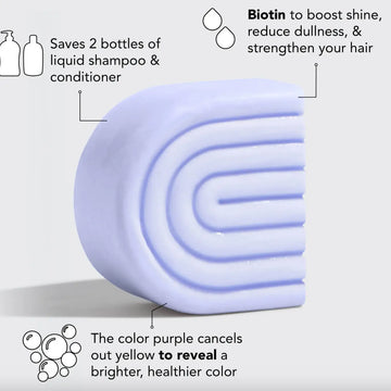 Purple Toning Solid Conditioner Bar