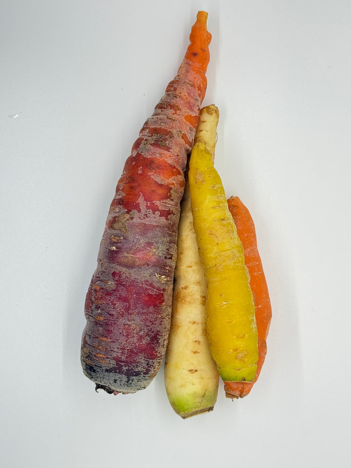 Rainbow Carrots, organic 1 lb