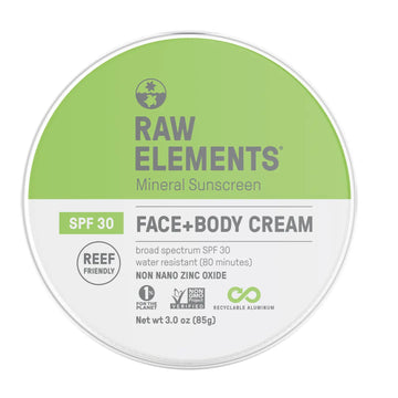 Raw Elements Face and Body Tin Spf 30