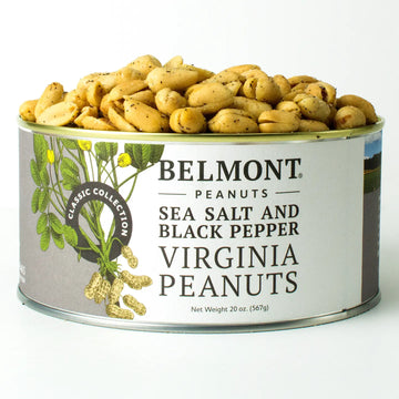Sea Salt and Black Pepper-Belmont Peanuts