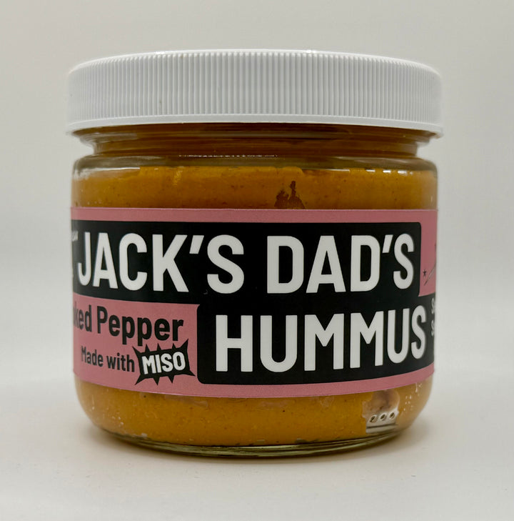 Smoked Pepper 12 oz Jack's Dad's Hummus