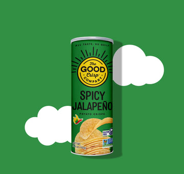 Spicy Jalapeño Gluten Free Chips - 5.6oz Can