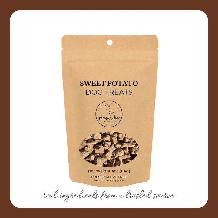 Sweet Potato Dog Treats, Small Batch, Oven Baked