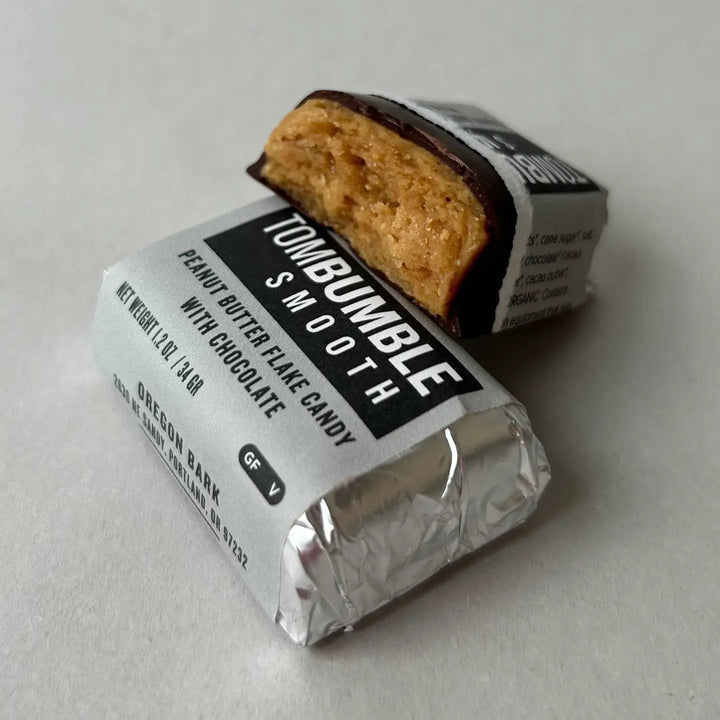 Tom Bumble Smooth Candy Bar -Peanut Butter Flake & Chocolate