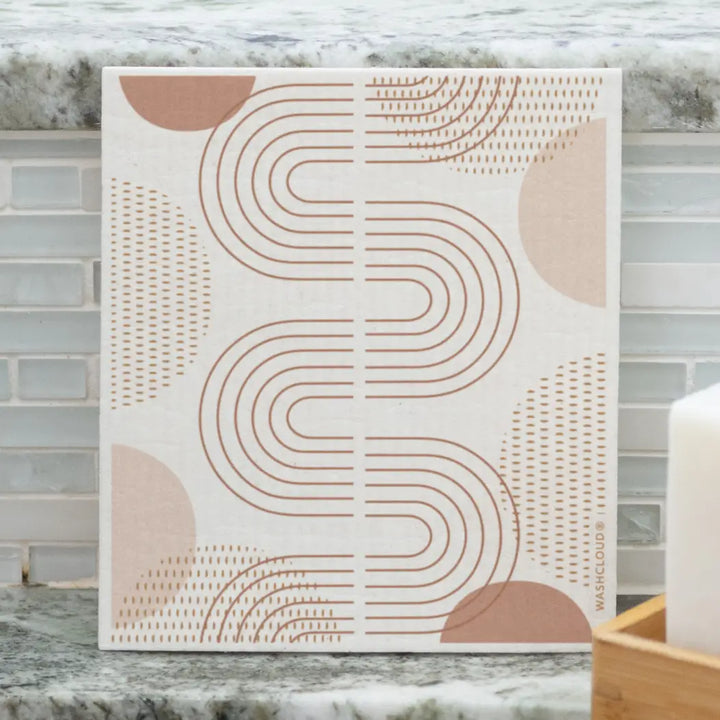 Washcloud® Modern Tracks™ Swedish Dish Clot