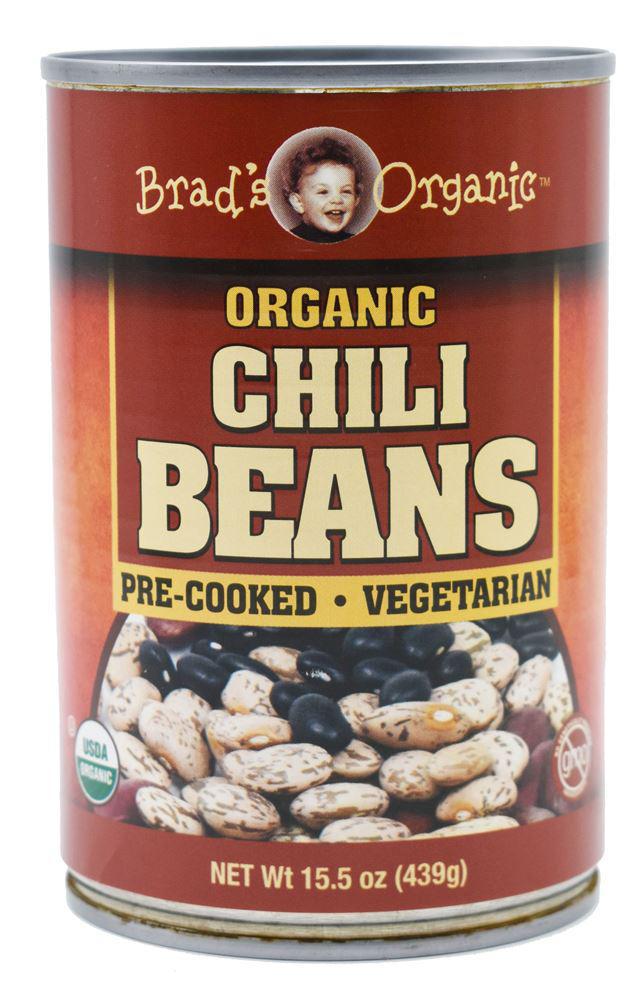 Chili Beans, Organic 15.5oz - Brad's Organic
