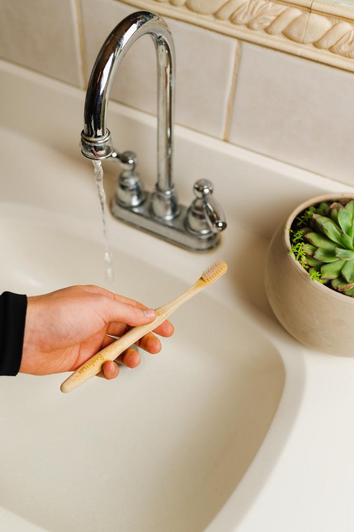 Bamboo Toothbrush, 100% Compostable