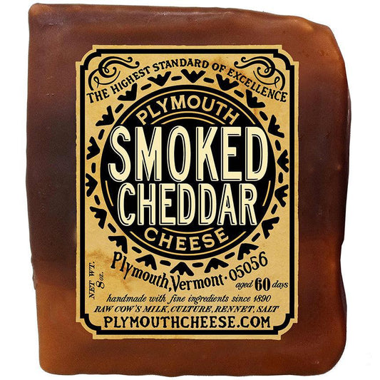 Smoked Cheddar 8oz - Plymouth Cheese