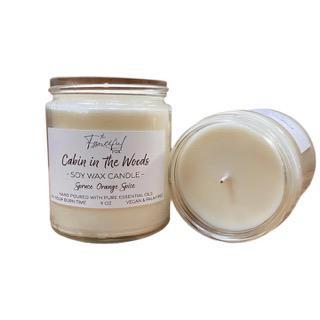 Fanciful Fox- Cabin In The Woods Soy Wax Candle
