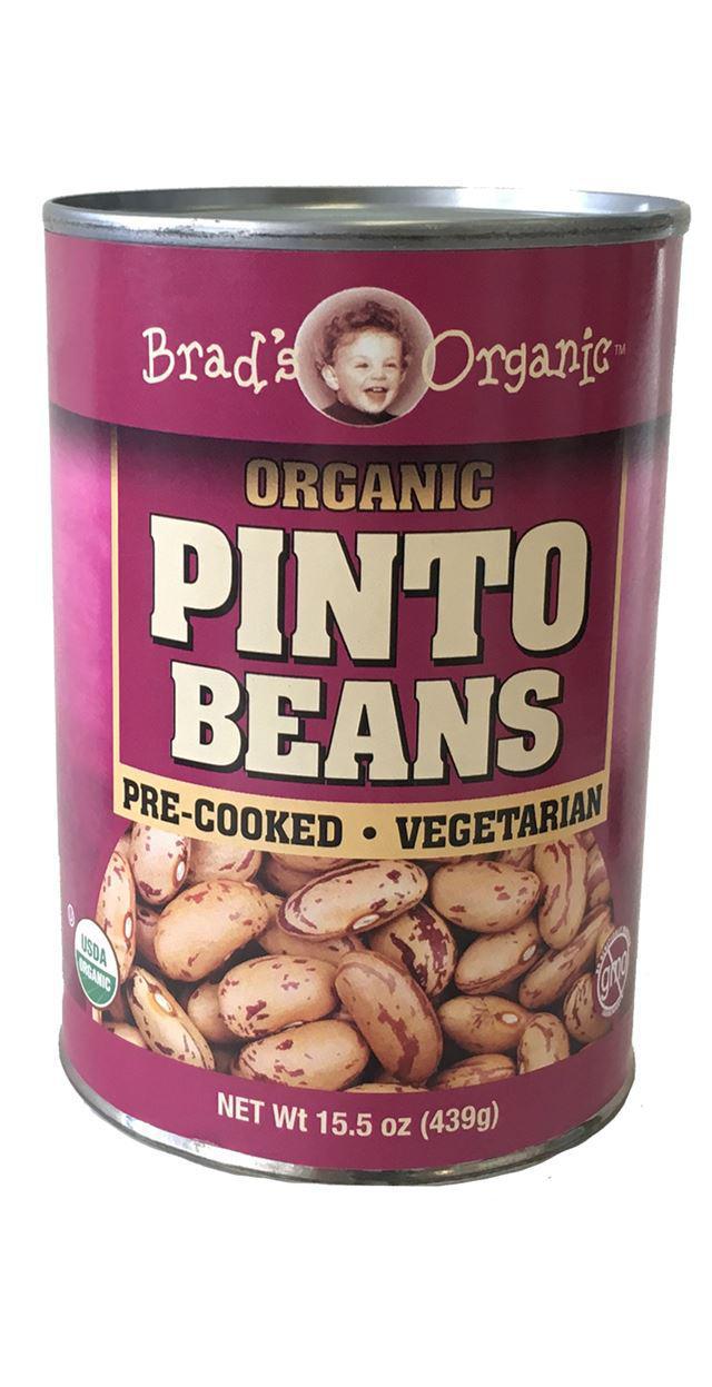 Pinto Beans, Organic 15.5oz - Brad's Organic