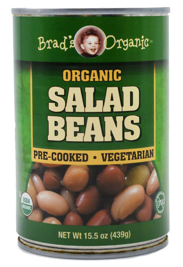 Salad Beans, Organic 15.5oz - Brad's Organic