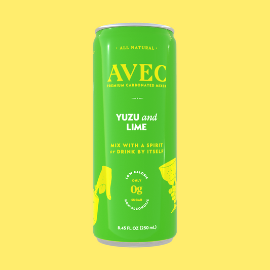 Yuzu & Lime Carbonated Mixer - Avec