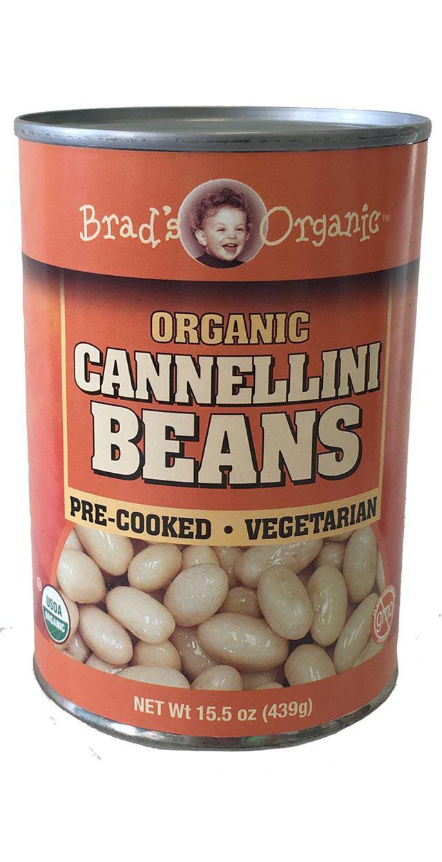 Cannellini Beans, Organic 15.5oz - Brad's Organic