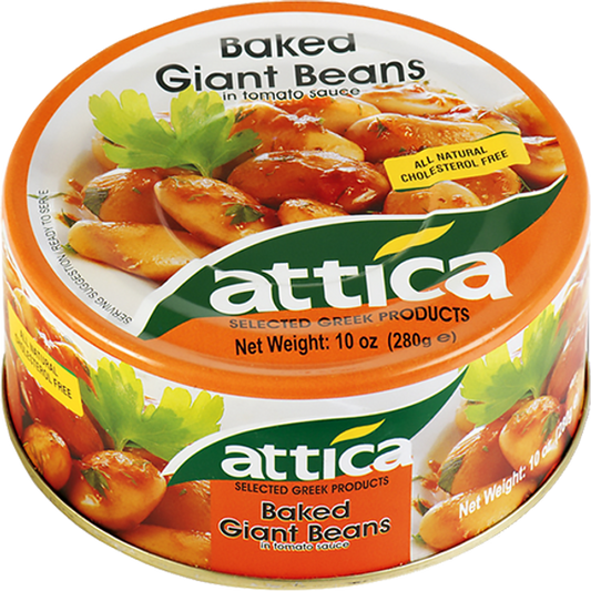 Baked Giant Beans in Tomato Sauce 10oz - Attica