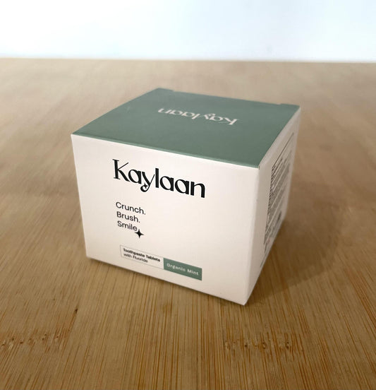 Kaylaan, Fluoride Tin w/ Tooth Tablets, Mint 90ct