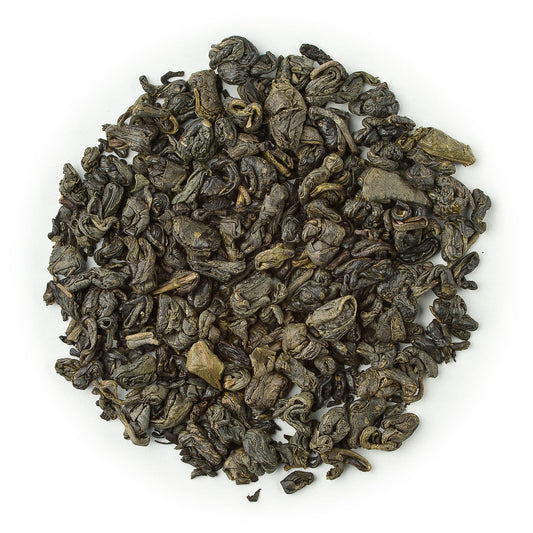 Green Gunpowder Tea, Organic, Net Weight 2.55 oz