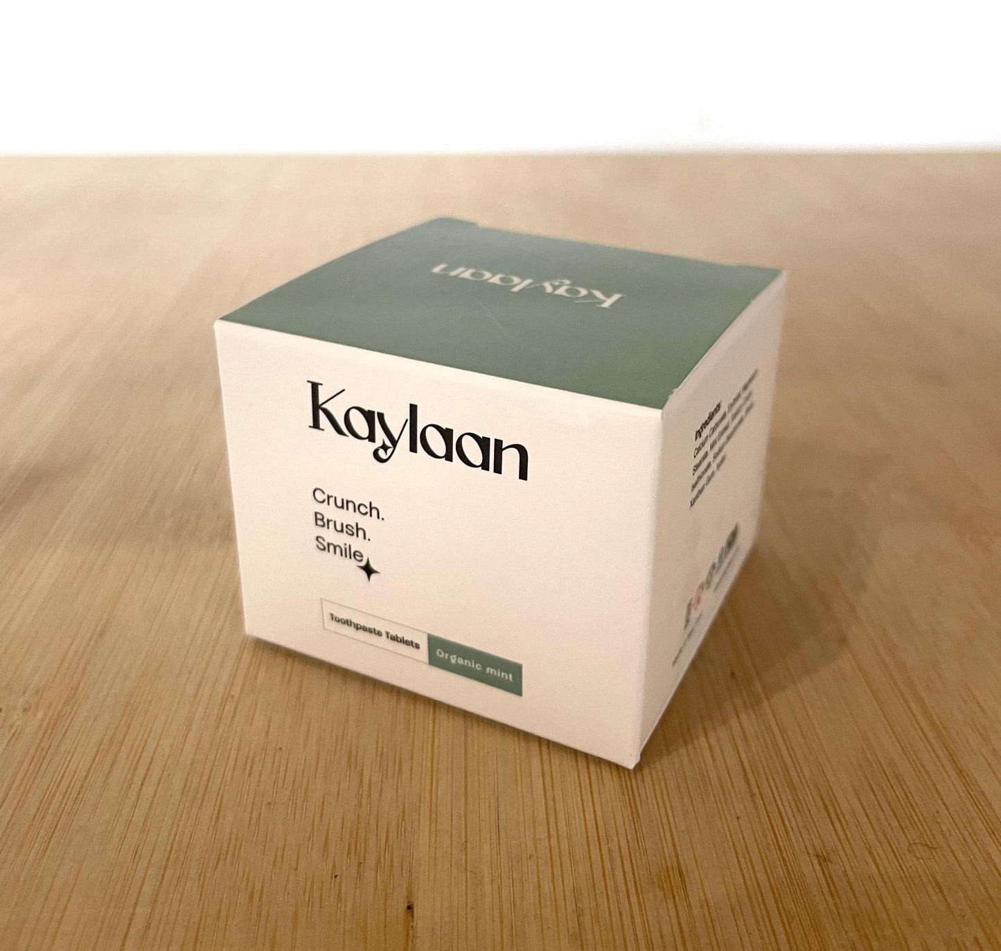 Kaylaan, Non-Fluoride Tin w/ Tooth Tablets, Mint 90ct