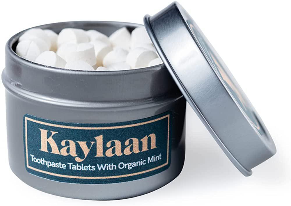 Kaylaan, Fluoride Tin w/ Tooth Tablets, Mint 90ct