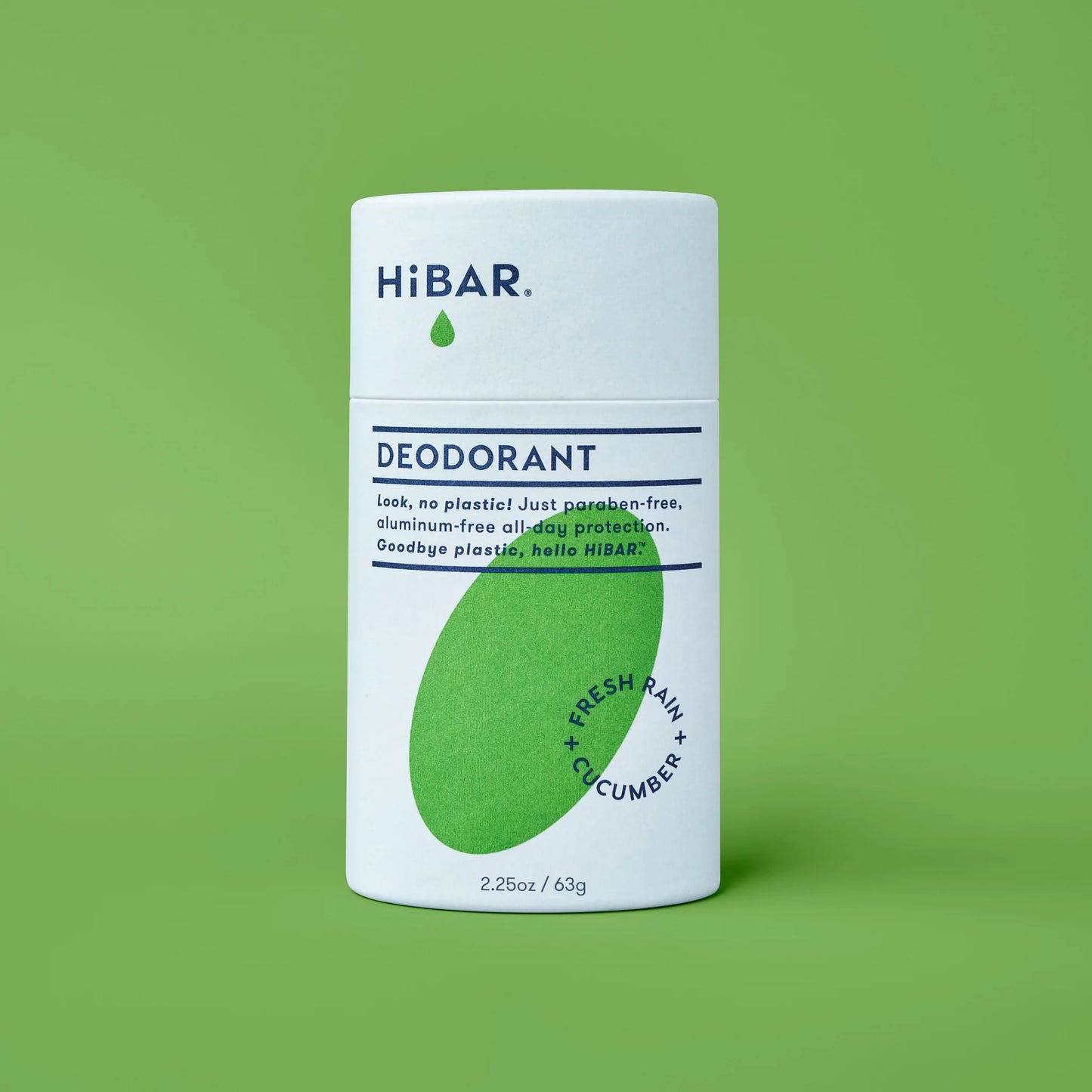HiBar Deodorant - Fresh Rain +  Cucumber