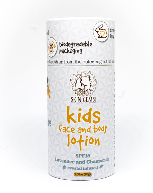Kids Face + Body Lotion Stick SPF 15 2.65oz - Skin Gems