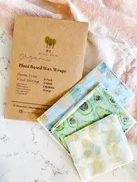 Plant Based Wax Wraps 3-Pack