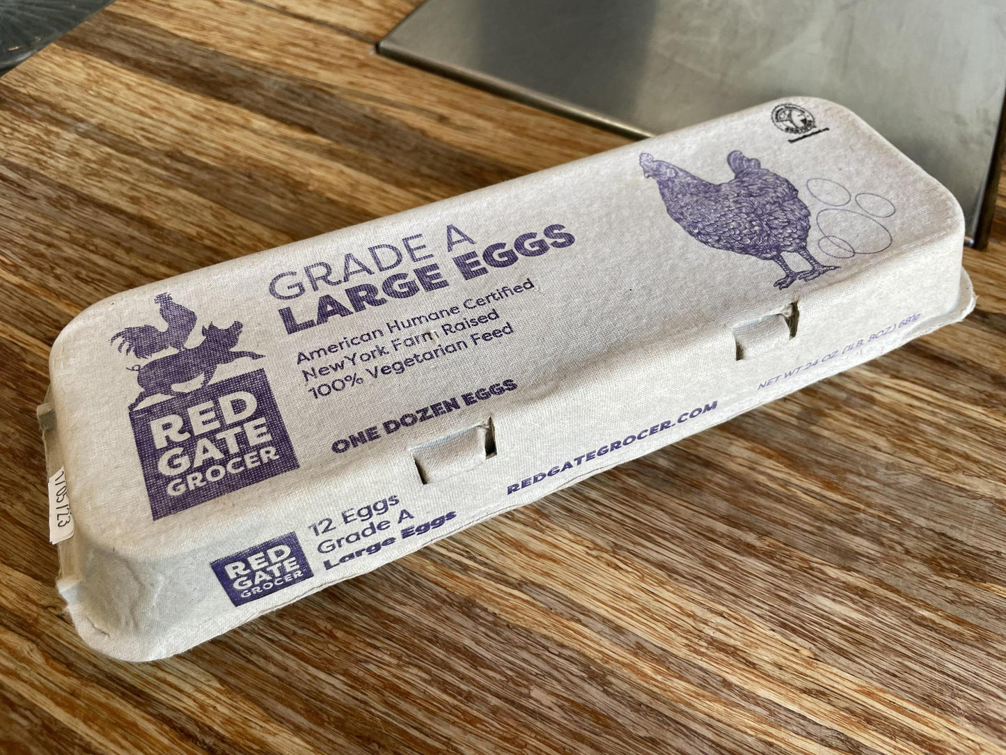 Red Gate Eggs Free-Range, Large, Grade A, 12 eggs